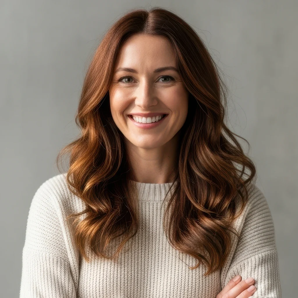 Woman smiling after receiving root canal dental care in Berthoud, CO